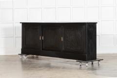 Large Ebonised 19thC French Fruitwood Dresser Base - 4503308