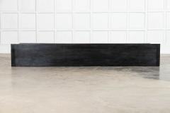 Large Ebonised 19thC French Fruitwood Dresser Base - 4503311