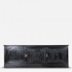 Large Ebonised 19thC French Fruitwood Dresser Base - 4503944