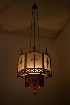 Large Ecclesiastical Hanging Lantern - 4488256