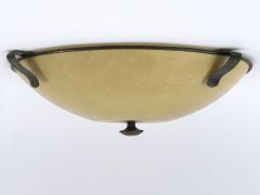 Large Elegant Mid Century Modern Flush Mount or Ceiling Fixture Germany 1950s - 4591903