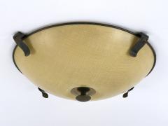 Large Elegant Mid Century Modern Flush Mount or Ceiling Fixture Germany 1950s - 4591905