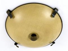 Large Elegant Mid Century Modern Flush Mount or Ceiling Fixture Germany 1950s - 4591909