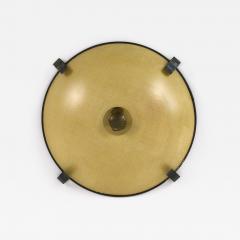 Large Elegant Mid Century Modern Flush Mount or Ceiling Fixture Germany 1950s - 4591939