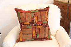 Large Embroidered Lambadi Cushion - 1390811