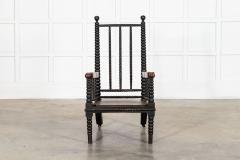 Large English 18thC Yew Housekeepers Cupboard - 4477115