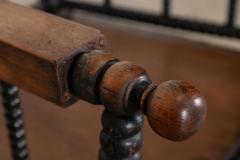 Large English 18thC Yew Housekeepers Cupboard - 4477123