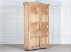 Large English 19thC Ash Housekeepers Cupboard - 2758127