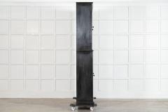 Large English 19thC Ebonised Mahogany Glazed Cabinet - 4237693