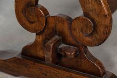 Large English 19thC Oak Refectory Table - 3053330