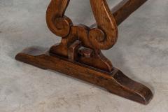 Large English 19thC Oak Refectory Table - 3053332