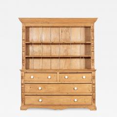 Large English 19thC Pine Dresser - 3688802