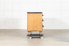 Large English 19thC Pine Dresser Base Drawers - 4405452