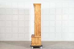 Large English 19thC Pine Housekeepers Cupboard - 4152963
