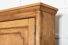 Large English 19thC Pine Housekeepers Cupboard - 4152968