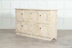 Large English Bleached Pine Locker Cabinet - 3220774