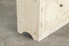 Large English Bleached Pine Locker Cabinet - 3220782