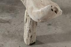 Large English Bleached Teak Root Bench - 3148540