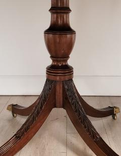 Large English Dining Table Mahogany with Satinwood 19th century and later - 3974018