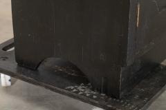 Large English Ebonised Pine Locker Cabinet - 4156869