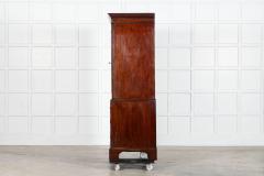 Large English George III Mahogany Linen Press - 3931147