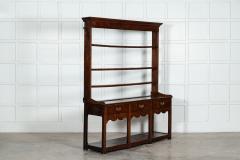 Large English George III Oak Dresser - 3228973