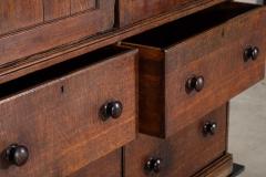 Large English George III Oak Housekeepers Cupboard - 4018412