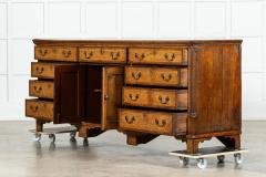 Large English George III Oak Mahogany Dresser Base - 3633682