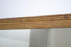 Large English Giltwood Overmantel Mirror H162cm - 2572407