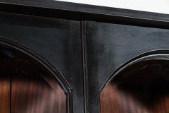 Large English Mahogany Glazed Bookcase Vitrine - 3568108