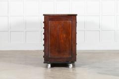 Large English Mahogany Haberdashery Drawers Counter - 4112581