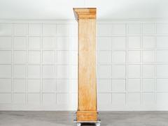 Large English Oak Glazed Bookcase Cabinet - 3726274