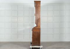 Large English Oak Glazed Butlers Pantry Cabinet - 3148488