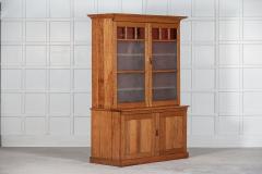 Large English Oak Glazed Dresser - 2674074