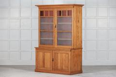 Large English Oak Glazed Dresser - 2674077