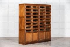 Large English Oak Haberdashery Cabinet - 2810696