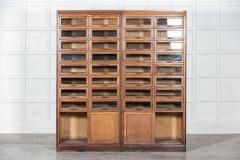 Large English Oak Haberdashery Cabinet - 2810699