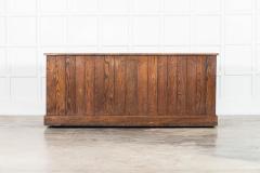 Large English Oak Haberdashery Shop Counter - 4039158