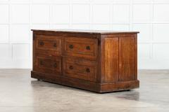 Large English Oak Haberdashery Shop Counter - 4039161