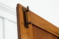 Large English Oak Panelled Larder Cupboard - 3678130