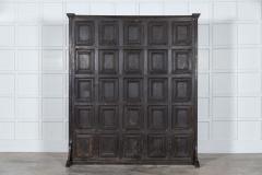 Large English Oak Panelled Room Divider - 3022816