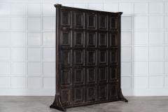 Large English Oak Panelled Room Divider - 3022818