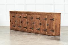 Large English Pine Locker Cabinet - 3477750