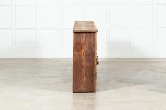 Large English Pine Locker Cabinet - 3477756