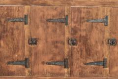 Large English Pine Locker Cabinet - 3477757