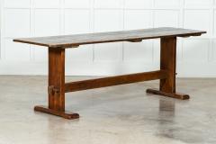 Large English Pine Refectory Table - 3402569