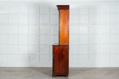 Large English Regency Mahogany Glazed Secretaire Bookcase - 3071669