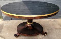 Large English Regency Tilt Top Center Table - 2538406