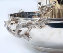 Large English Sheffield Silver Plated Champagne Cooler with Ice Bucket  - 946789