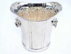 Large English Sheffield Silver Plated Champagne Cooler with Ice Bucket  - 946795